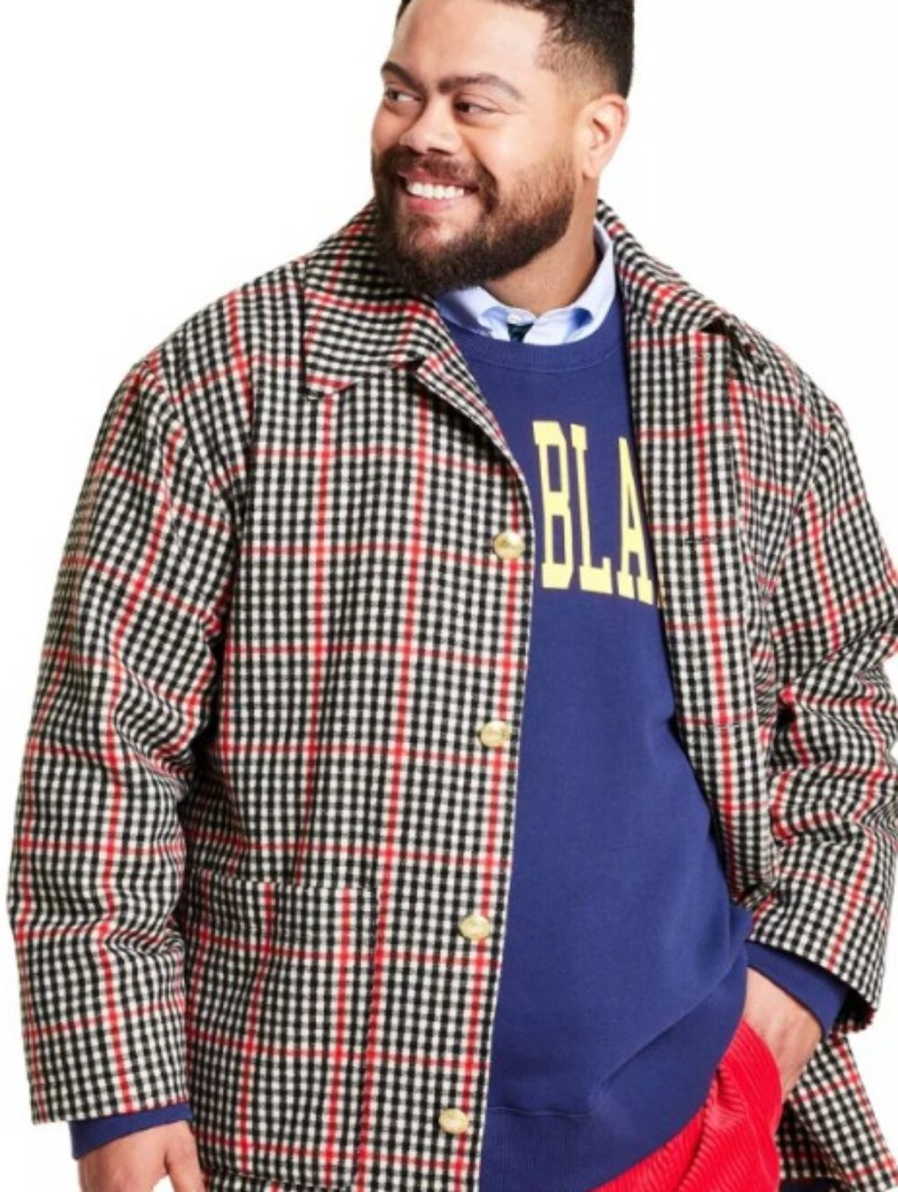Rowing Blazers X Target Plaid Jacket Unisex Fit